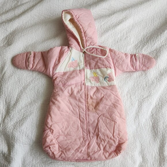 A Tiny Tots Babies Snuggly Winter  Suite Size 3/6 Months - Picture 1 of 8